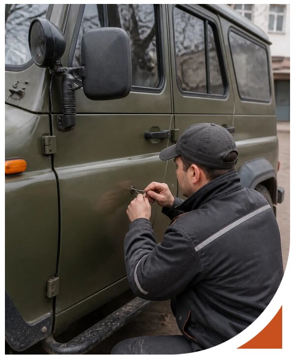 Профессиональное вскрытие автомобиля УАЗ без повреждений в Пыти-Яхах